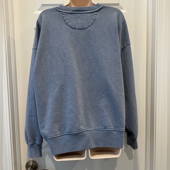 GAP Disney Donald Duck women’s blue crewneck  Sweatshirt - Picture 4 of 8